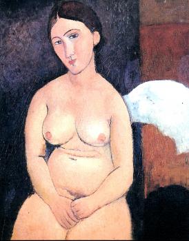 阿米地奧 莫迪裡阿尼 Seated Nude